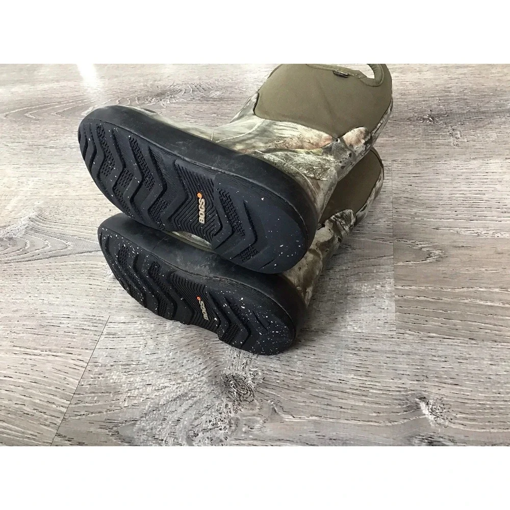 Bogs Toddler Size 9 Waterproof Mossy Oak Camo Insulated Kids Winter Boots